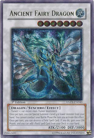 Ultimate Rare - Ancient Fairy Dragon - ANPR-EN040 1st Edition (LP) 1