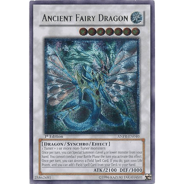 Ultimate Rare - Ancient Fairy Dragon - ANPR-EN040 1st Edition (LP)
