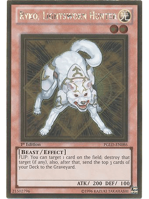Ryko, Lightsworn Hunter - PGLD-EN086 - Gold Rare