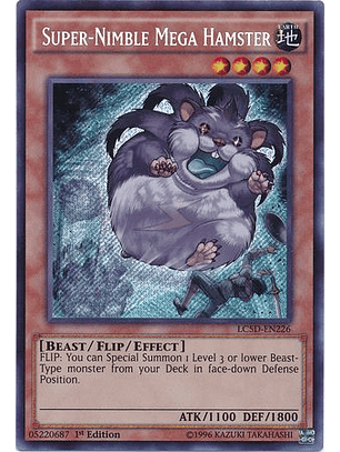 Super-Nimble Mega Hamster - LC5D-EN226 - Secret Rare