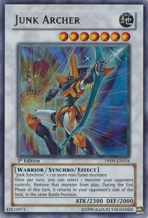 Junk Archer - DP09-EN016 - Ultra Rare 1st Edition