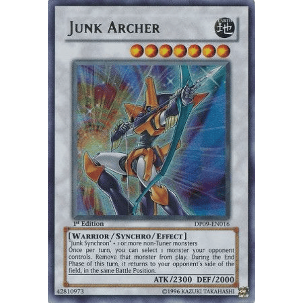 Junk Archer - DP09-EN016 - Ultra Rare 1st Edition