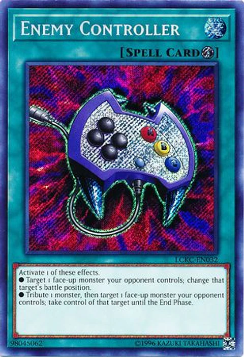 Enemy Controller - LCKC-EN032 - Secret Rare