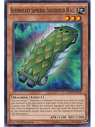 Superheavy Samurai Soulshield Wall - MP15-EN135 - Common