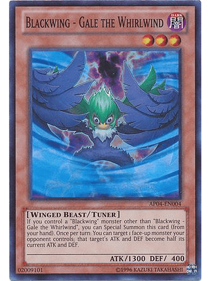 Blackwing - Gale the Whirlwind - AP04-EN004 - Super Rare