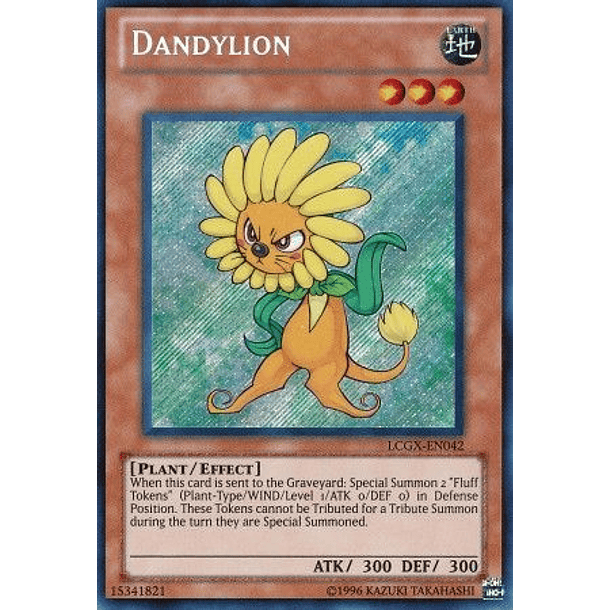 Dandylion - LCGX-EN042 - Secret Rare