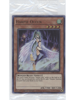 Harpie Queen - LART-EN021 - Limited Edition Ultra Rare (sellada) (español)