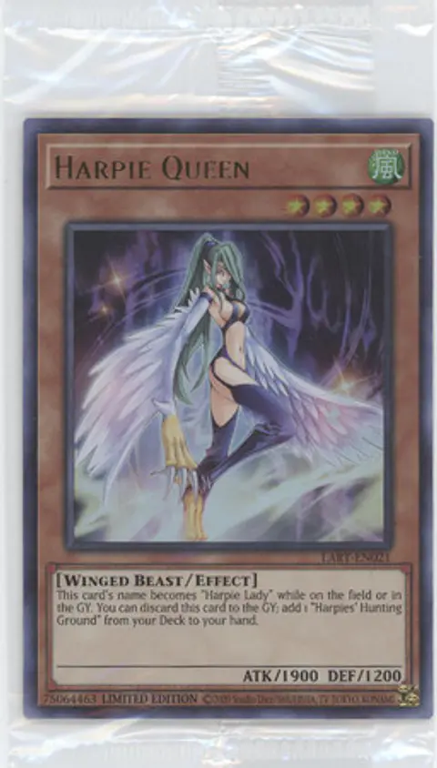 Harpie Queen - LART-EN021 - Limited Edition Ultra Rare (sellada) (español)