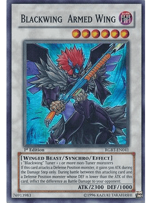Blackwing Armed Wing - RGBT-EN041 - Super Rare
