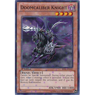 Doomcaliber Knight - BP01-EN141 - Starfoil Rare