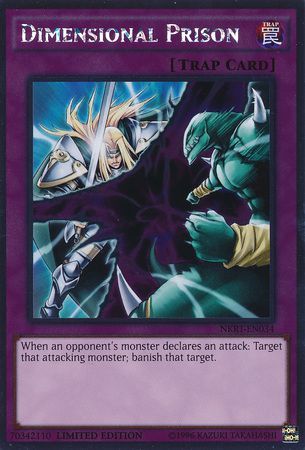 Dimensional Prison - NKRT-EN034 - Platinum Rare 1