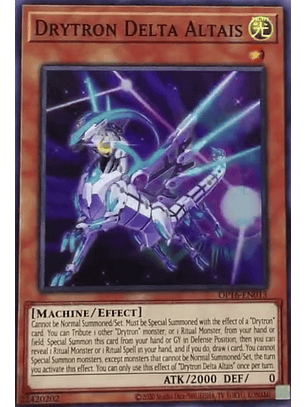 Drytron Delta Altais - OP16-EN013 - Super Rare