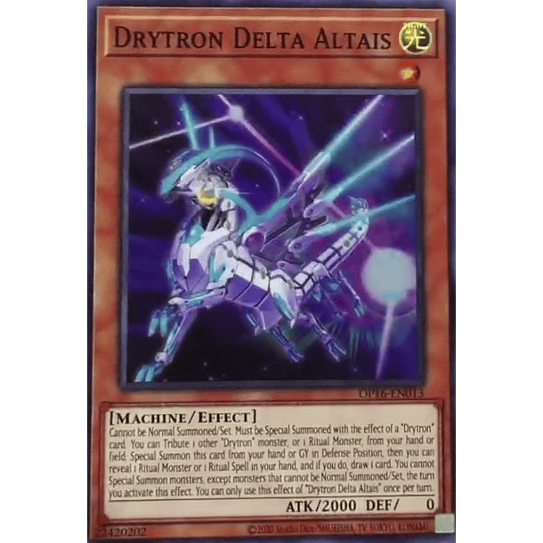 Drytron Delta Altais - OP16-EN013 - Super Rare