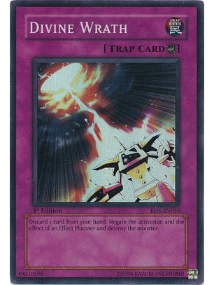Divine Wrath - RDS-EN050 - Super Rare 1st Edition