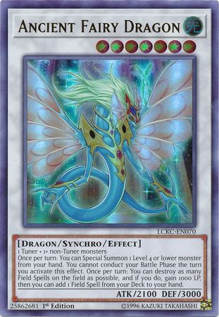Ancient Fairy Dragon - LCKC-EN070 - Ultra Rare 1