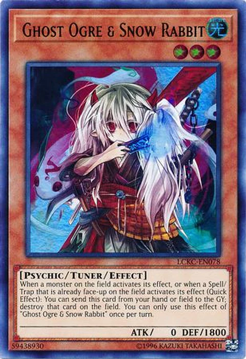 Ghost Ogre & Snow Rabbit - LCKC-EN078 - Ultra Rare