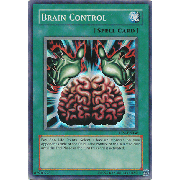 Brain Control - TLM-EN038 - Super Rare (daño menor)
