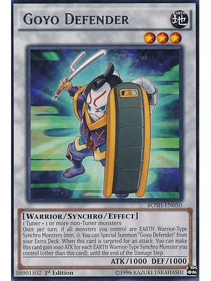 Goyo Defender - BOSH-EN050 - Rare