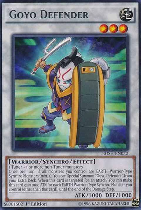 Goyo Defender - BOSH-EN050 - Rare