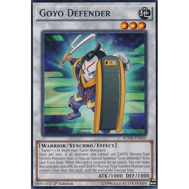 Goyo Defender - BOSH-EN050 - Rare