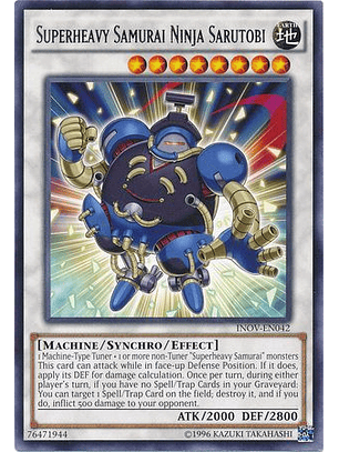 Superheavy Samurai Ninja Sarutobi - INOV-EN042 - Rare