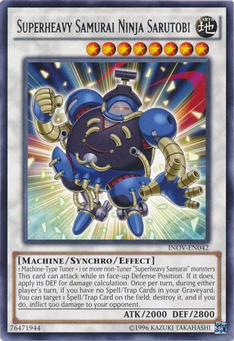 Superheavy Samurai Ninja Sarutobi - INOV-EN042 - Rare