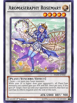 Aromaseraphy Rosemary - INOV-EN047 - Rare 