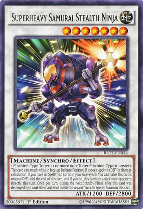 Superheavy Samurai Stealth Ninja - RATE-EN044 - Rare 
