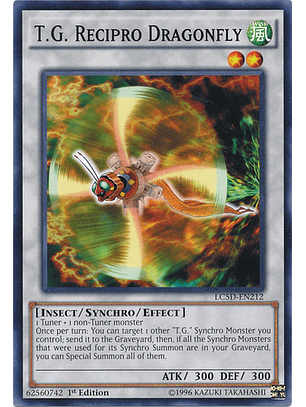 T.G. Recipro Dragonfly - EXVC-EN039 - Rare