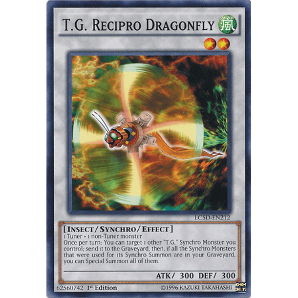 T.G. Recipro Dragonfly - EXVC-EN039 - Rare
