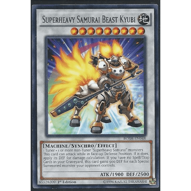 Superheavy Samurai Beast Kyubi - BOSH-EN048 - Rare