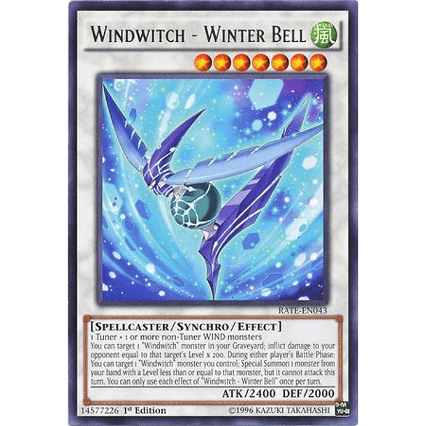 Windwitch - Winter Bell - RATE-EN043 - Rare