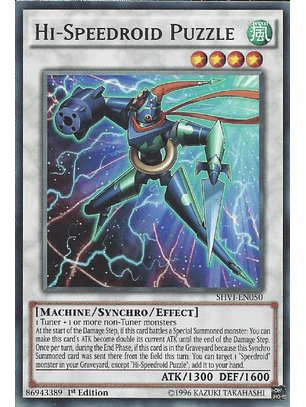 Hi-Speedroid Puzzle - SHVI-EN050 - Rare