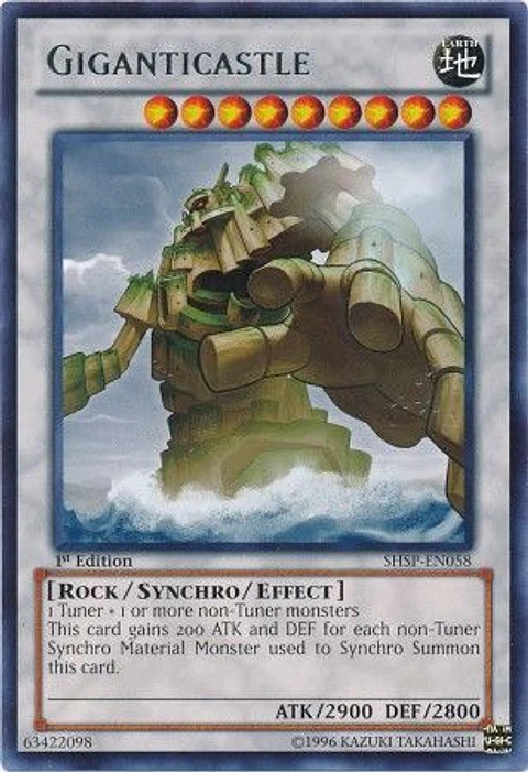 Giganticastle - SHSP-EN058 - Rare 
