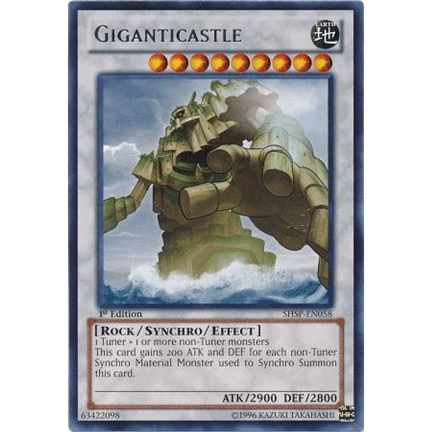 Giganticastle - SHSP-EN058 - Rare 