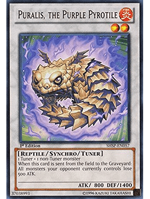Puralis, the Purple Pyrotile - SHSP-EN057 - Rare