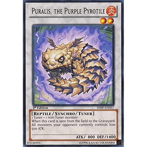 Puralis, the Purple Pyrotile - SHSP-EN057 - Rare
