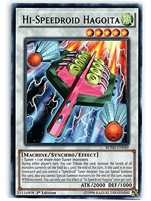 Hi-Speedroid Hagoita - BOSH-EN049 - Rare