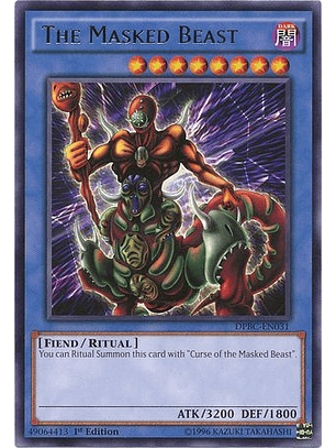 The Masked Beast - DPBC-EN031 - Rare 