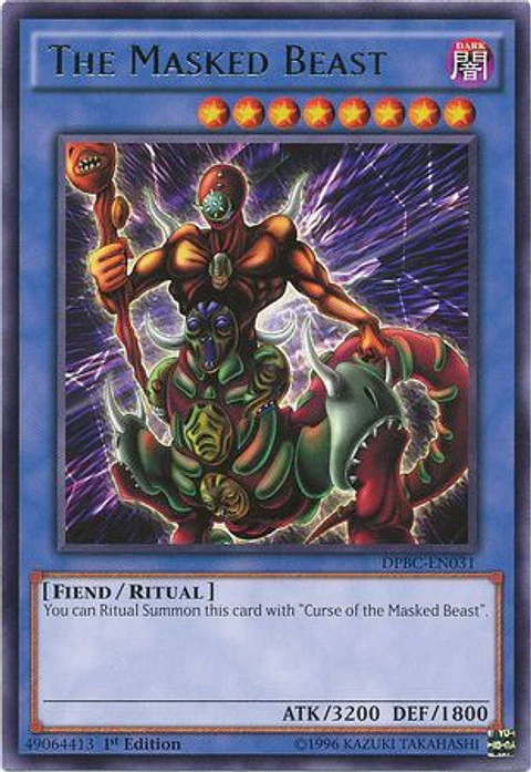 The Masked Beast - DPBC-EN031 - Rare 