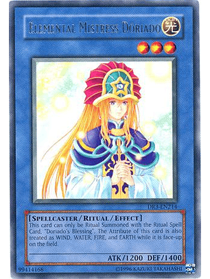 Elemental Mistress Doriado - TLM-EN034 - Rare