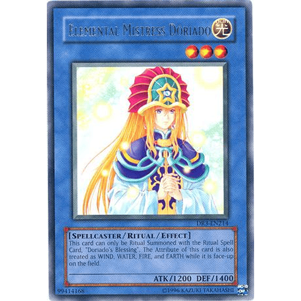 Elemental Mistress Doriado - TLM-EN034 - Rare