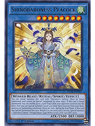 Shinobaroness Peacock - RATE-EN037 - Rare