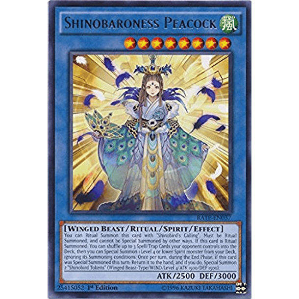 Shinobaroness Peacock - RATE-EN037 - Rare