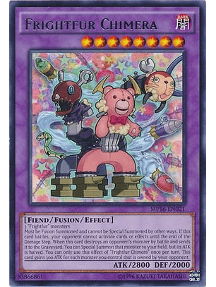 Frightfur Chimera - MP16-EN021 - Rare 
