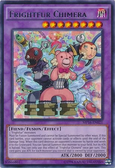 Frightfur Chimera - MP16-EN021 - Rare 