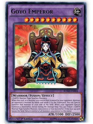 Goyo Emperor - BOSH-EN044 - Rare