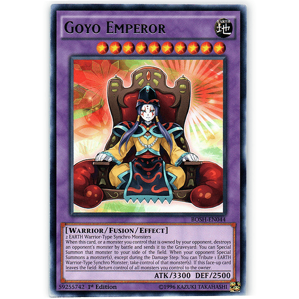 Goyo Emperor - BOSH-EN044 - Rare