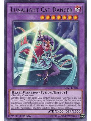 Lunalight Cat Dancer - SHVI-EN046 - Rare 