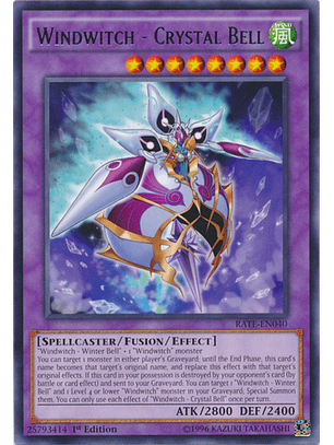 Windwitch - Crystal Bell - RATE-EN040 - Rare 